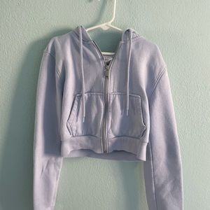 H&M Cropped Zip Up | Size XS